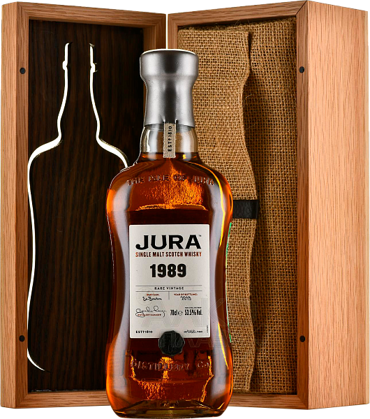 Jura Rare Vintage 1989 Single Malt Scotch Whisky (wooden box), 0.7 л в Самаре