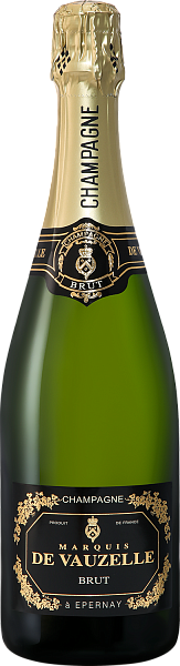 Marquis de Vauzelle Brut Champagne AOC Maison Burtin, 0.75 л в Самаре