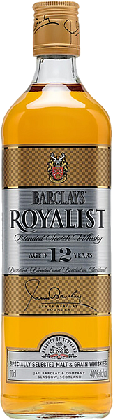 Barclays Royalist 12 y.o. Blended Scotch Whisky, 0.7 л в Самаре