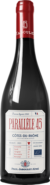 Parallele 45 Rouge Cotes du Rhone AOC Paul Jaboulet Aine, 0.75 л в Самаре