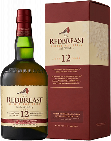 Redbreast Blended Irish Whiskey 12 y.o. (gift box), 0.7 л в Самаре