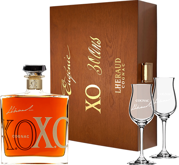 Lheraud Cognac XO (gift box with 2 glasses), 0.7 л в Самаре