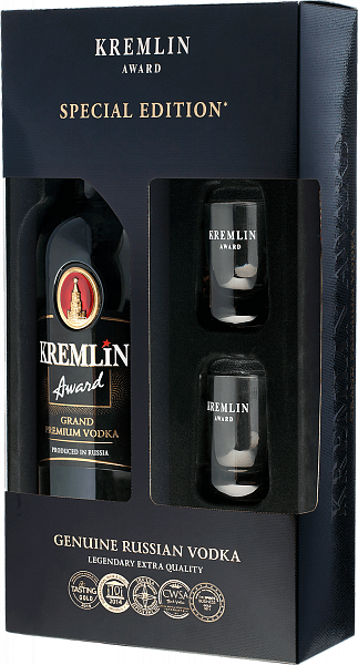 KREMLIN AWARD Grand Premium Vodka (gift box), 0.7л