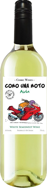 Como Una Moto Airen Semisweet Vinos & Bodegas, 0.75 л в Самаре