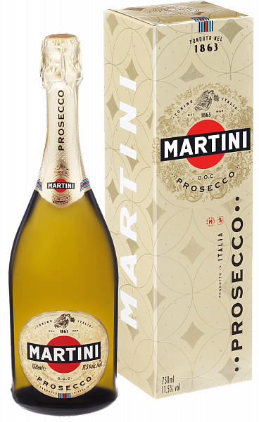 Martini Prosecco DOC (Подарочная упаковка), 0.75 л в Самаре
