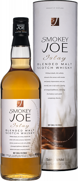 Виски Smokey Joe Islay Blended Malt Scotch Whisky (gift box), 0.7 л