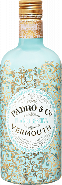 Вино Padró & Co. Blanco Reserva Vermouth, 0.75 л