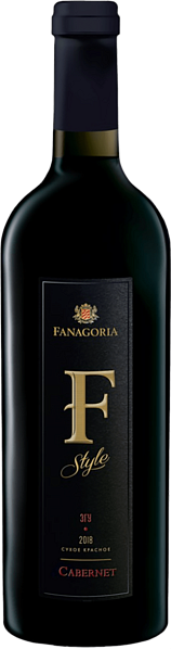 F Style Cabernet Kuban'. Tamanskiy Poluostrov Fanagoria, 0.75 л в Самаре