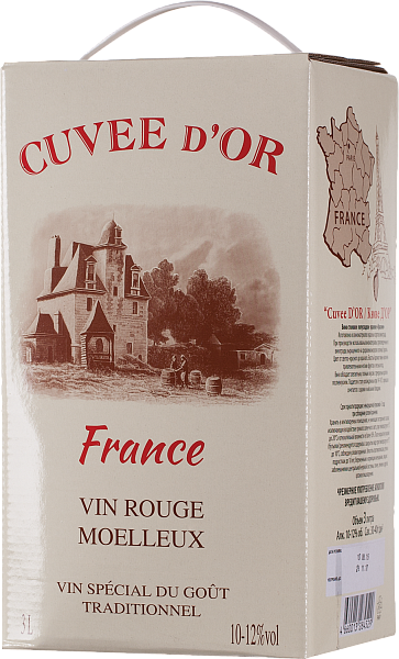 Cuvee d’Or, 3 л в Самаре