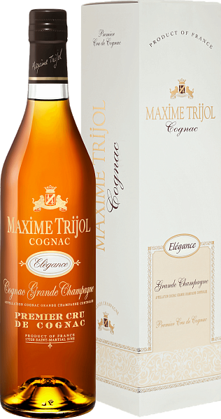 Maxime Trijol Cognac Elegance Grande Champagne Premier Cru (gift box), 0.7л