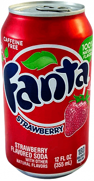 Fanta Strawberry, 0.33л