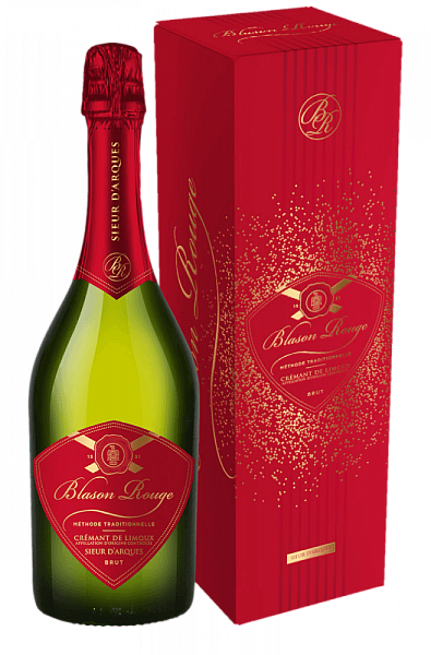 Blason Rouge Brut Cremant de Limoux AOC Sieur d'Arques (gift box), 0.75 л в Самаре